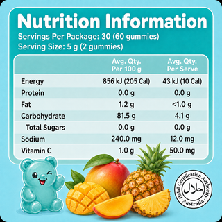 Tummiecarebear Probiotics & Beutie Gummies 60s product photography