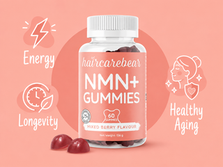 Haircarebear NMN+ Gummies 60s product photography