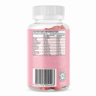 Haircarebear Gummies 60s product photography