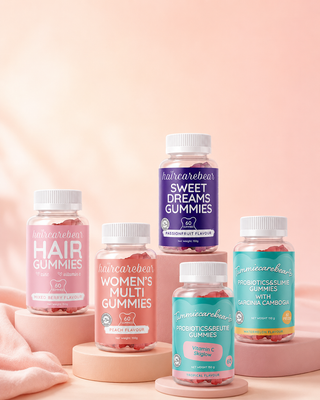 HairCareBear Malaysia gummy range mobile hero banner